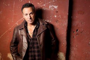 Bruce Springsteen retrato em quase sepia