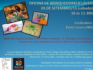 Oficina de Brinquedos Recicláveis