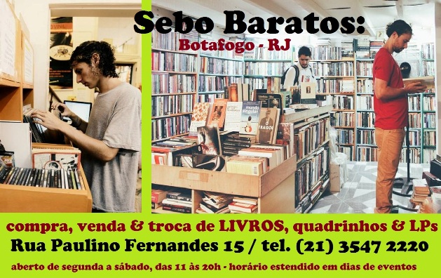 Sebo Baratos LIVROS e LPS galera fuxicando