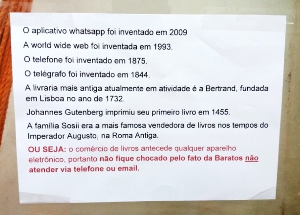 Lição de História